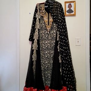 Pakistani/Indian wedding maxi dress